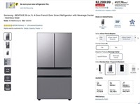 A525 Samsung BESPOKE Smart Refrigerator
