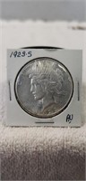 (1) 1923-S Liberty Peace Silver One Dollar Coin