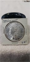 (1) 1884-CC Silver One Dollar Coin