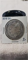 (1) 1878-CC Silver One Dollar Coin