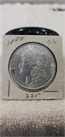 (1) 1880 Silver One Dollar Coin
