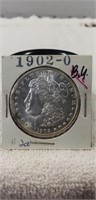 (1) 1902-O Silver One Dollar Coin
