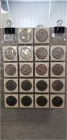 (18) Assorted Eisenhower One Dollar Coins