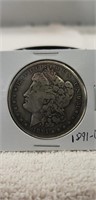(1) 1891-O Silver One Dollar Coin