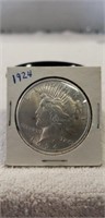(1) 1924 Liberty Peace Silver One Dollar Coin