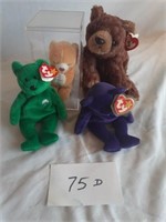 4 Ty Beanie Babies