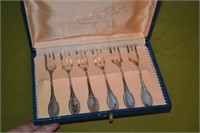 Argento 800 Silver Set of Six Forks
