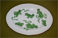 Wedgwood Green Chinese Tiger Platter