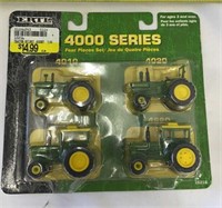 1/64 John Deere 4000 Series 4 Piece Tractor Set