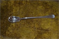 Gorham Etruscan Sterling  Slotted Olive Spoon