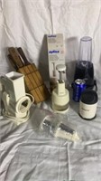 Small Kitchen Appliances, Knife Block with Knives