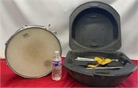 Remo Snare Drum, Stand and Case