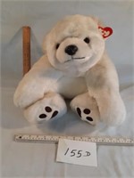 Ty Plush Big Paw Bears Polar Bear