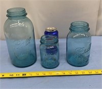 Blue Ball Mason Jars