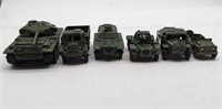 Lot Of 6 Military Meccano Dinky Supertoys