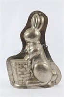 Antique Large Rabbit Chocolate Mold Holland