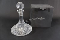 Waterford Crystal Lismore Ship Decanter