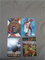 4 Assorted Scottie Pippen Basketball Cards