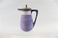 Villeroy & Boch, Mettach Lavender Lidded Pitcher