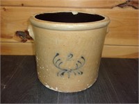 antique stoneware crock j. fisher lyons ny