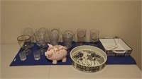 Vintage Glassware Lot and More