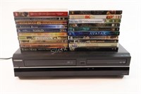 Toshiba DVD Video Cassette Recorder & DVDs