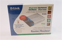 D-Link DI-604 4-Port Broadband Ethernet Router
