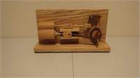 Hand Made Wood Steam Engine Model