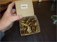 25-20 empty brass shells rifle reloading