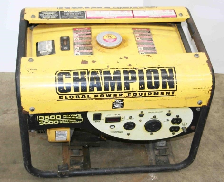 Champion 3500 Watt Gas Generator Model 40026