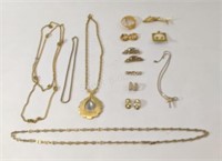 VTG Costume Jewelry Necklaces, Bracelets, Earrings