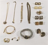 VTG Costume Jewelry Necklaces, Bracelets, Earrings