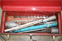 Masonary Spline Drive Drill Bits w/ Metal Case