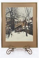 Albert Jacques Franck Framed Print