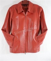 Danier Leather Women's Red Leather Jacket