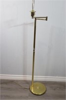 Brass Finish Floor Lamp (no shade)