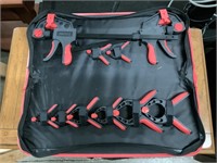 Tool Shop Clamp Set in Zippered Case