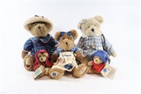Large & Small Boyds Collectible Bears