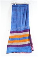 Vintage Hand Woven Long Lined Skirt