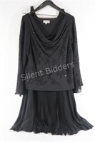 Vintage Gilani Beaded Top w August Silk Dress