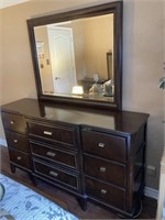 Ashley Millennium Dresser w Removable Mirror