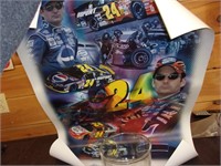 jeff gordon large poster just rolled out NOS