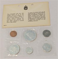 1966 Canadian Uncirculated Silver Coin Set