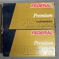 100 rnds Federal .40 S&W Ammo