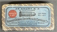 Remington-UMC .38 Short Ammo