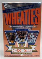 1996 Super Bowl 30th Anniversary -  Wheaties Box