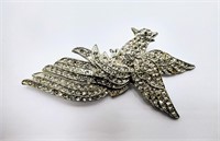 Vintage Fancy Rhinestone Bird Pin