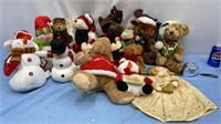 Christmas Plush Stuffed Animals including Boyd’s