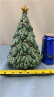 VINTAGE CERAMIC 9" CHRISTMAS TREE FOR SCENTED