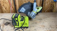 Ryobi Edger Battery Operated with charger